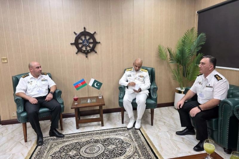 Azərbaycanla Pakistanın hərbi dəniz qüvvələri arasında fikir mübadiləsi aparılıb 