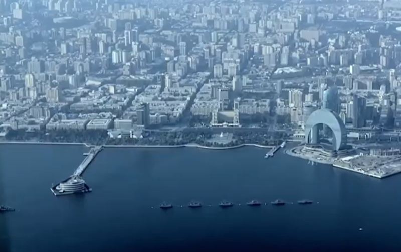 “Akıncı”nın gözündə Bakı...  