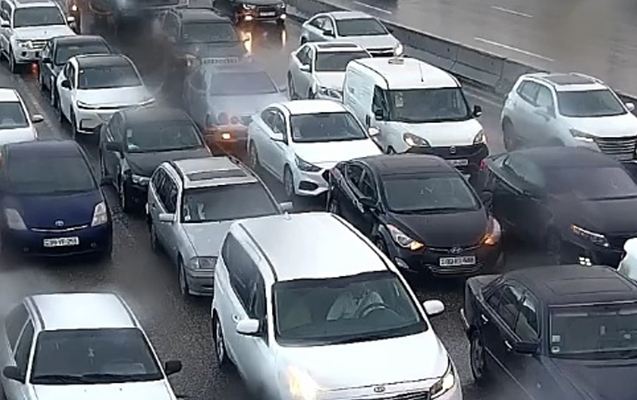 Bakı–Qazax yolunda tıxac var? - Açıqlama 