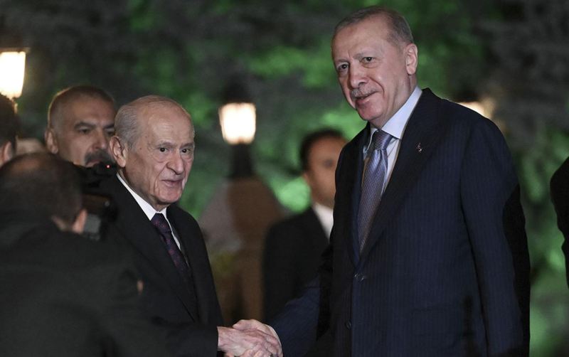 Ərdoğan Bağçalının evinə getdi - Foto 