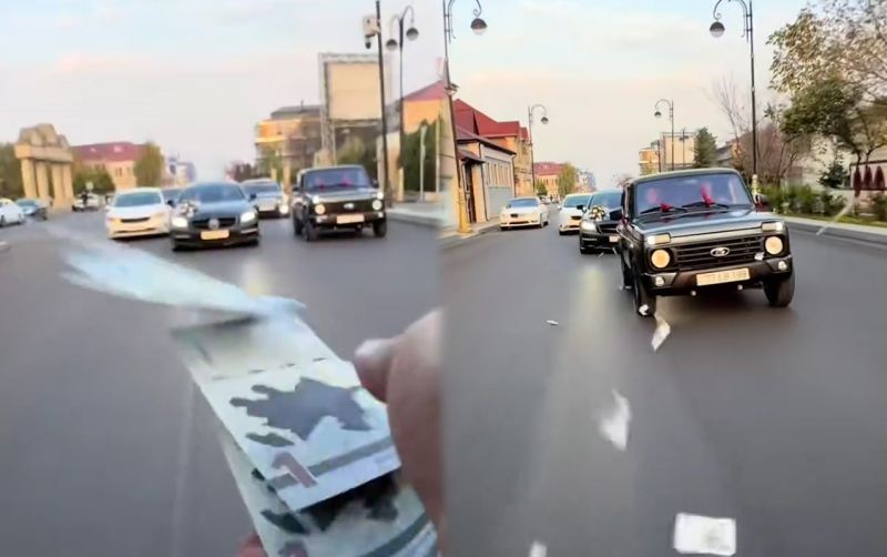 “Avtoş”luq edib pul səpmişdilər, həbs olundular - Video 