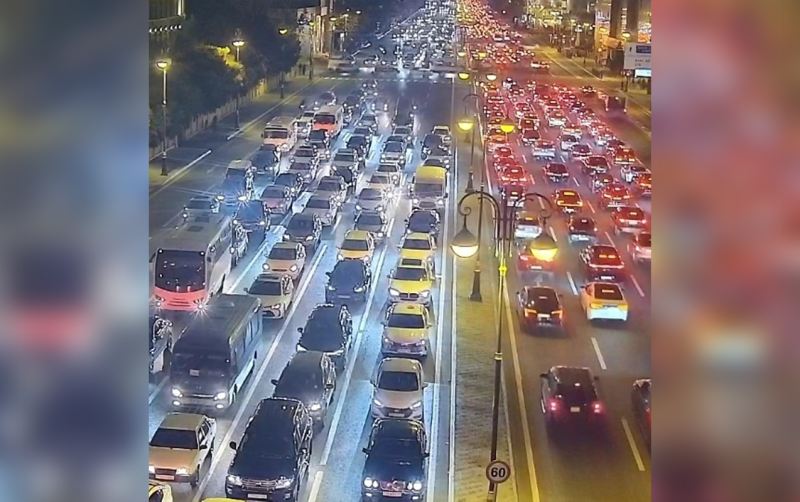 20 istiqamətdə tıxac var - Sürücülərin nəzərinə! 