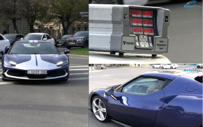Reyddə saxlanılan 850 minlik “Ferrari” kimindir? - Video