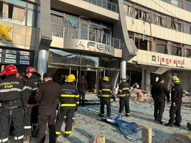 Təcili! “AFEN Plaza”nın sahibi partlayışın səbəbini açıqladı 