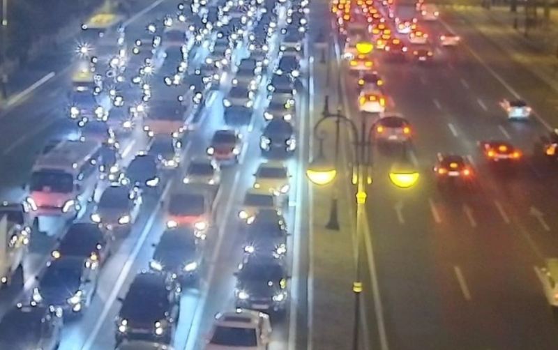 23 istiqamətdə tıxac var - Sürücülərin nəzərinə! 