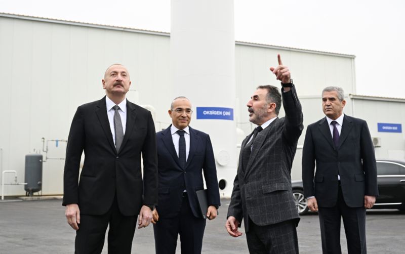Prezident açılışda - Fotolar 