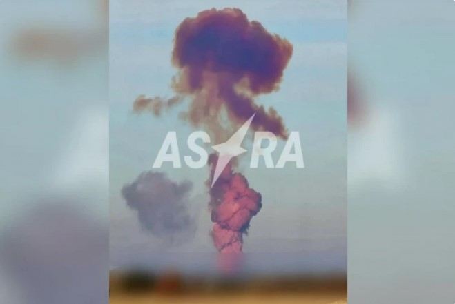 Rusiyada raket bazasının ərazisində partlayış baş verib 