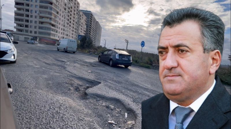 Abdin Fərzəliyevin korteji qəzalı yoldan keçdi, sakinlər sevindi - Təfərrüat (VİDEO) 