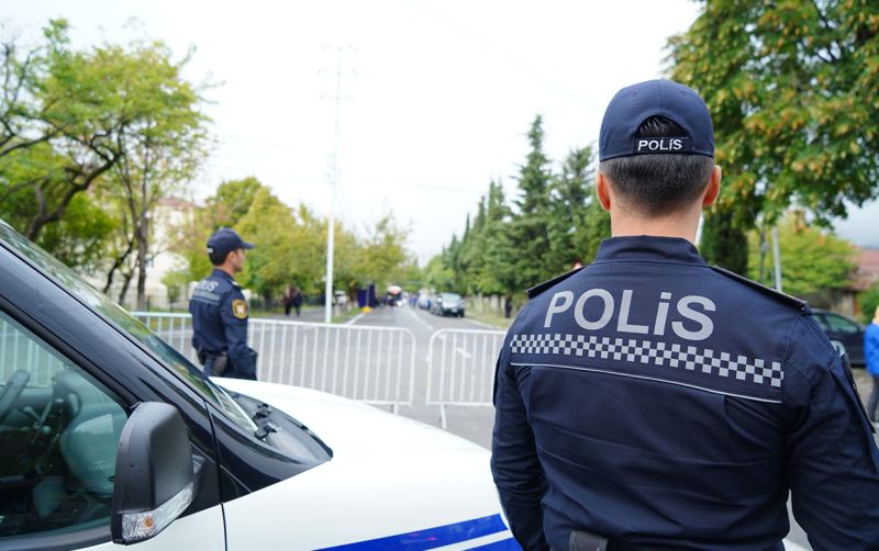 Şəkidə polis fasiləsiz xidmət aparır  
