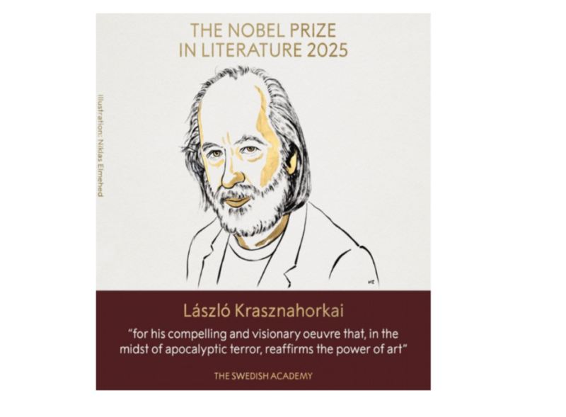 Macar yazıçı Nobel mükafatına layiq görülüb 