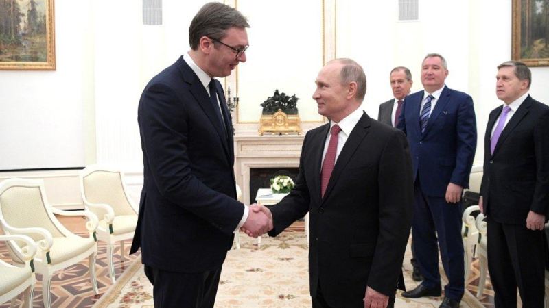 Putin və Vuçiç Pekində görüşdülər 