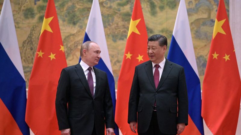Si Cinpin və Vladimir Putin Pekində görüşüb 