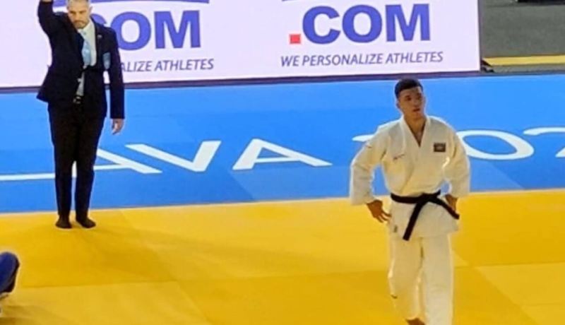 Cüdoçumuz Ermənistan təmsilçisinə ipponla qalib gəldi 