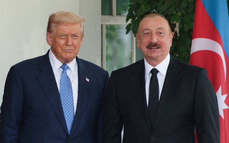 İlham Əliyev Donald Trampa təşəkkür etdi 