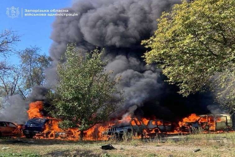 Ruslar Zaporojyeni yenə bombaladı - Ölən və yaralılar var - 