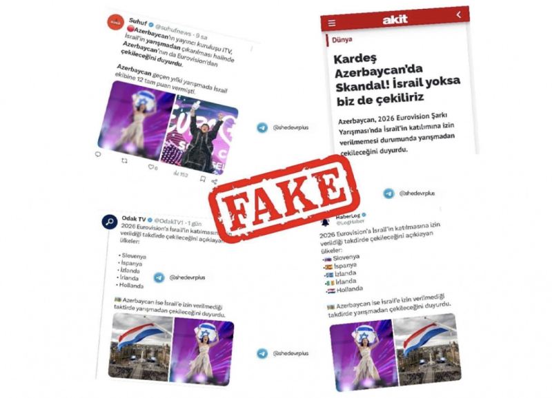 Azərbaycana qarşı dezinformasiya başlayıb 
