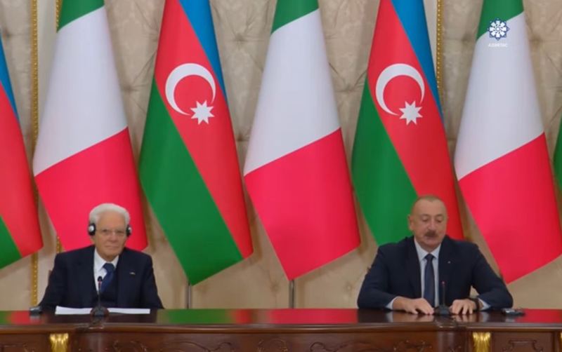 Prezidentlər mətbuata açıqlamalar verdilər 