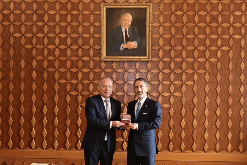 Fahrettin Altun Azərbaycanda 