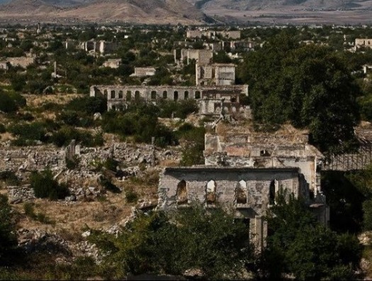 Телеканал Euronews показал освобожденный Агдам  - ВИДЕО