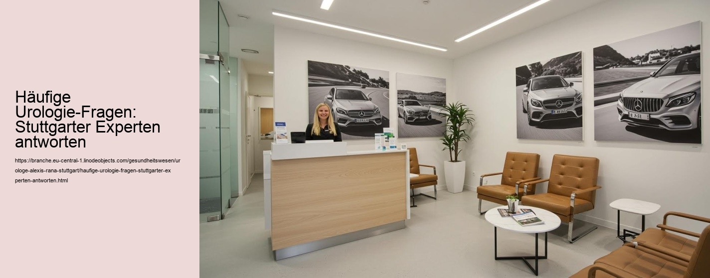 Häufige Urologie-Fragen: Stuttgarter Experten antworten
