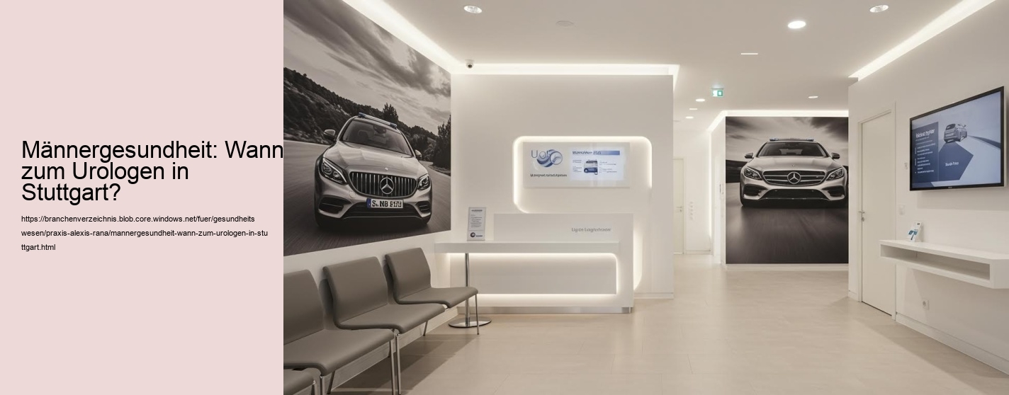 Männergesundheit: Wann zum Urologen in Stuttgart?