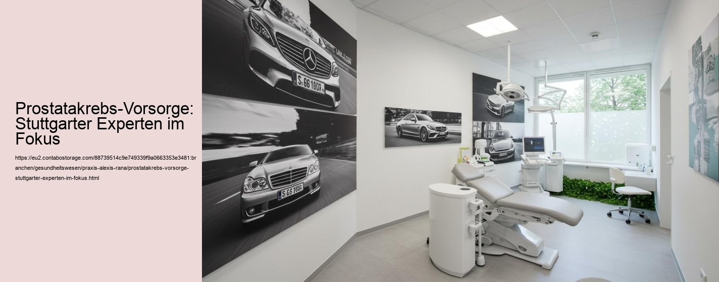 Prostatakrebs-Vorsorge: Stuttgarter Experten im Fokus