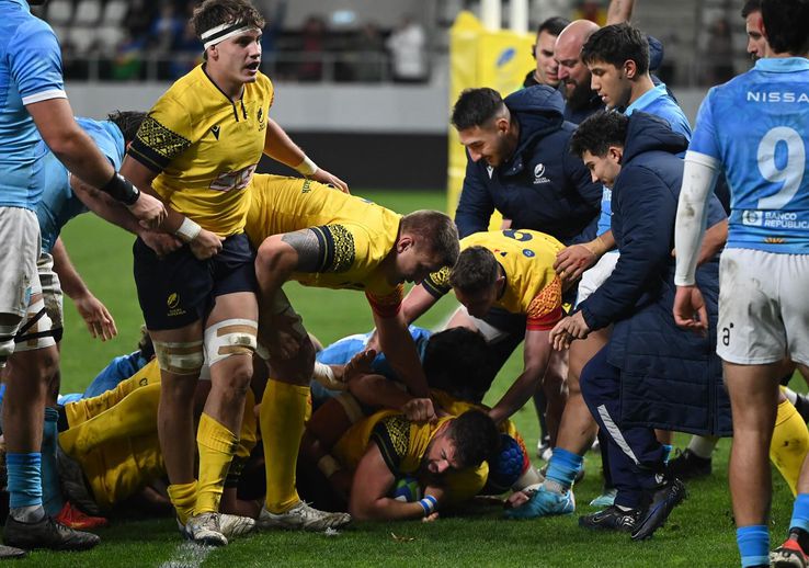 Rugby: România a pierdut meciul test cu Uruguayul (21-23). FOTO: FRR