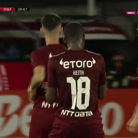 CFR Cluj – Pafos FC 1-0 | În inferioritate numerică, ardelenii sunt cu un pas mai aproape de grupele Conference League.