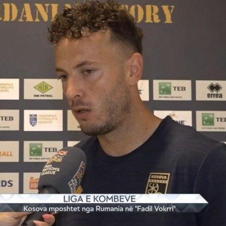 Căpitanul Rrahmani, după Kosovo – România 0-3: “Jenant și inexplicabil! Nu am reușit să marcăm niciun gol în trei meciuri cu ei”.