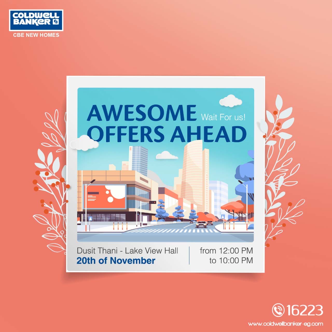 AWESOME OFFERS Event | November 20th at Dusit Thain - New Cairo