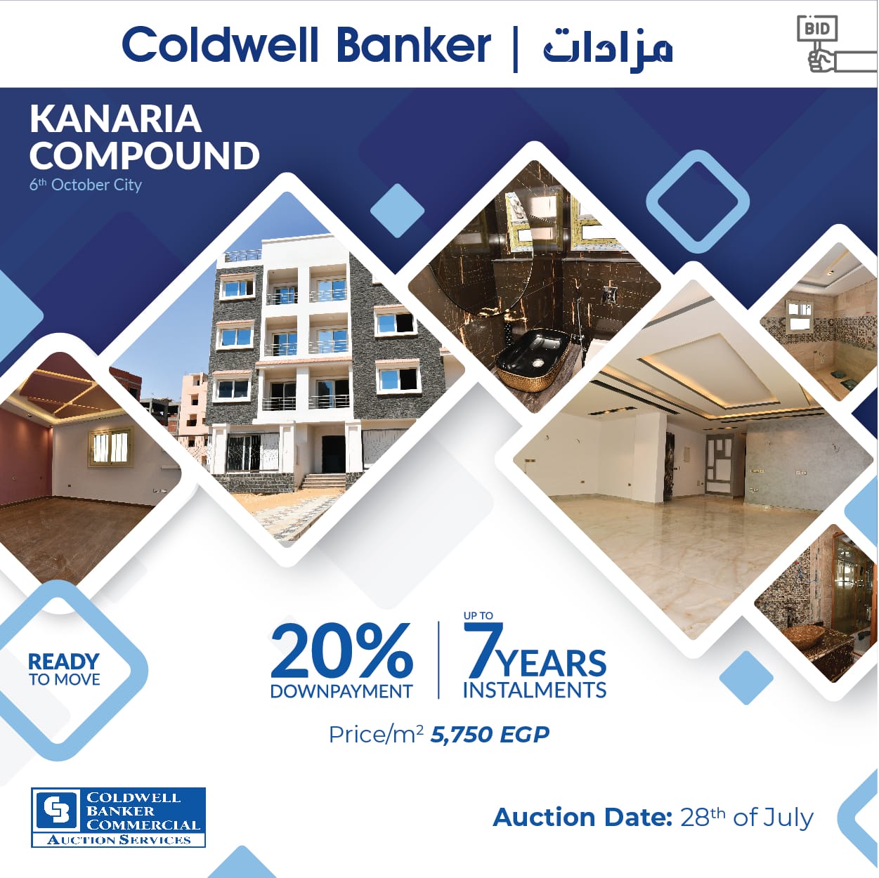 Residential Auction Announcement: Coldwell Banker Auctions on 28th July