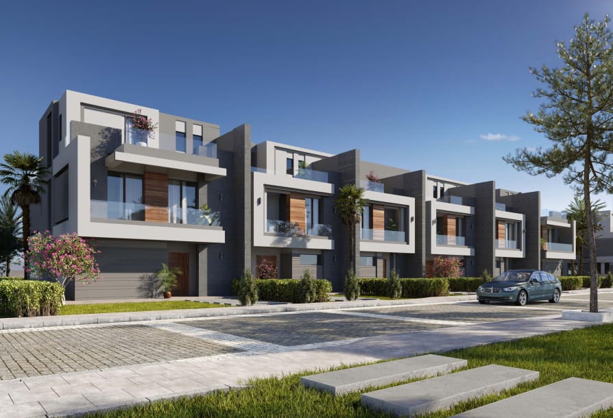 Corner - Terraces - Garden