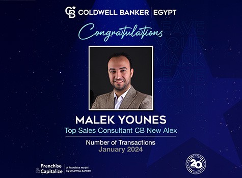 Introducing our top-performing franchise team at Coldwell Banker Egypt in January!