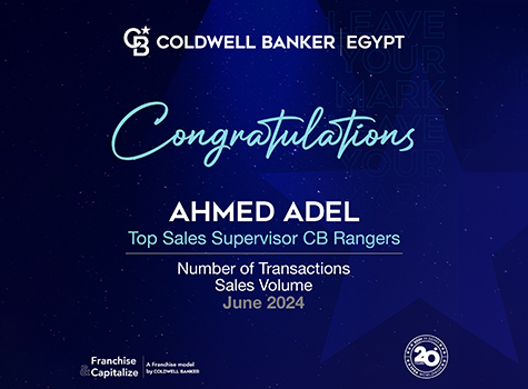 Introducing our top-performing franchise team at Coldwell Banker Egypt in June!