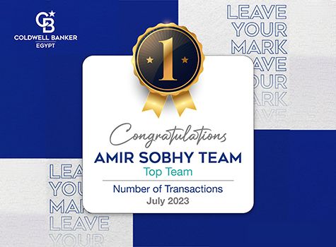 Coldwell Banker Egypt's top performing prime employees in July