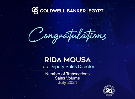 Introducing our top-performing primary team at Coldwell Banker Egypt in July!
