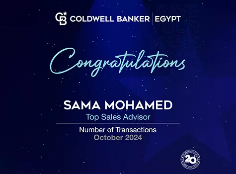 Introducing our top-performing primary team at Coldwell Banker Egypt in October!