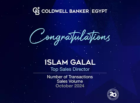 Introducing our top-performing primary team at Coldwell Banker Egypt in October!