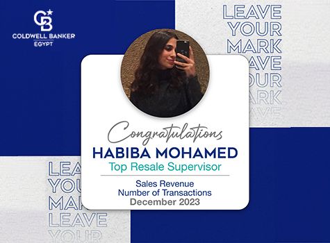 Introducing our top-performing resale team at Coldwell Banker Egypt in December!