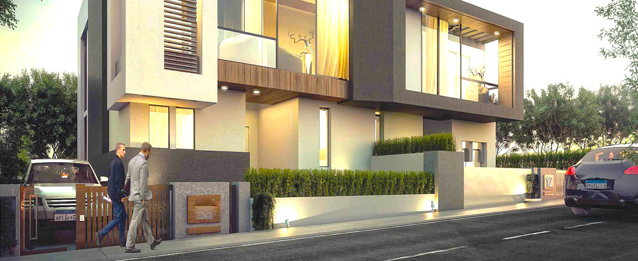 Pyramids Hills | Twin-house