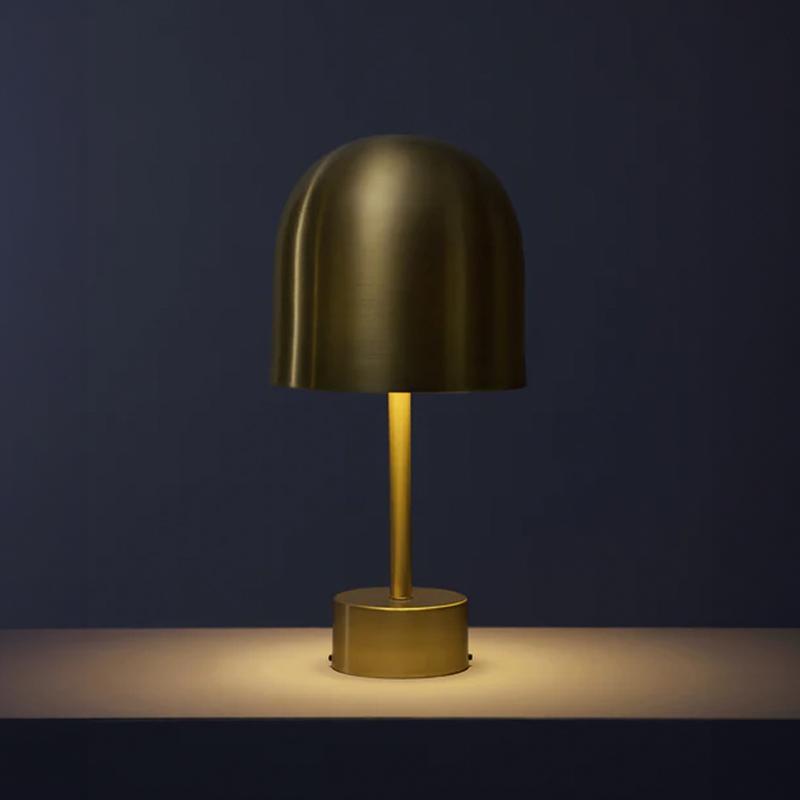 Campana Table —LargeBrushed Brass Finish