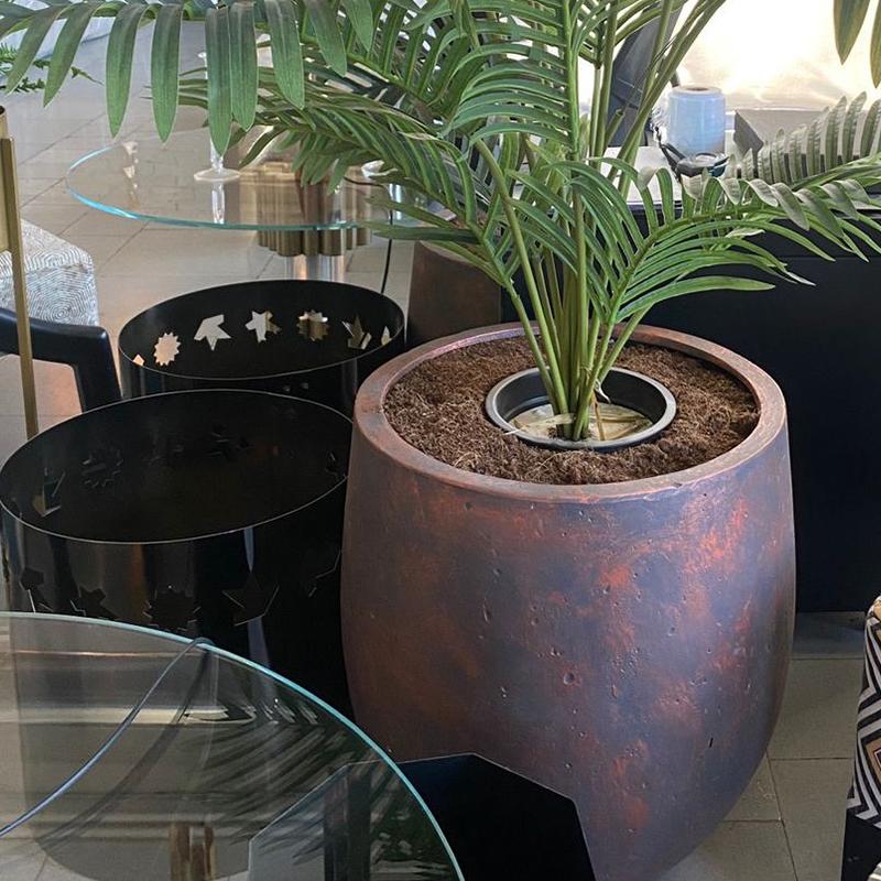 Red Antique Pot
