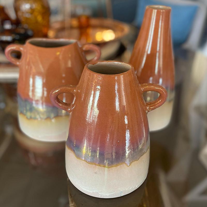 Amber Vases