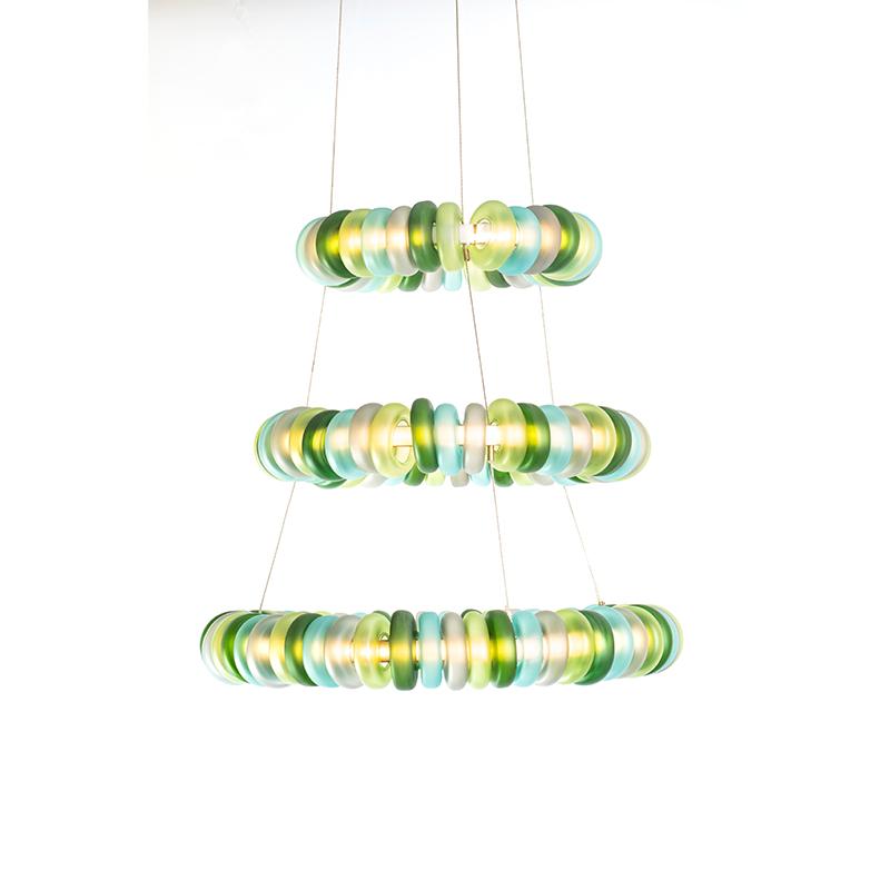 Agal Chandelier 3 Leveled