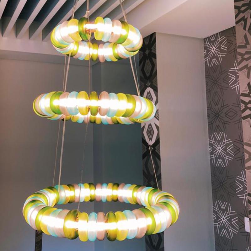 Agal Chandelier 3 Leveled