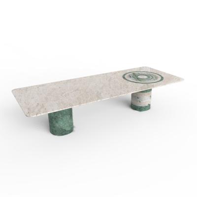 Green Iris dining table