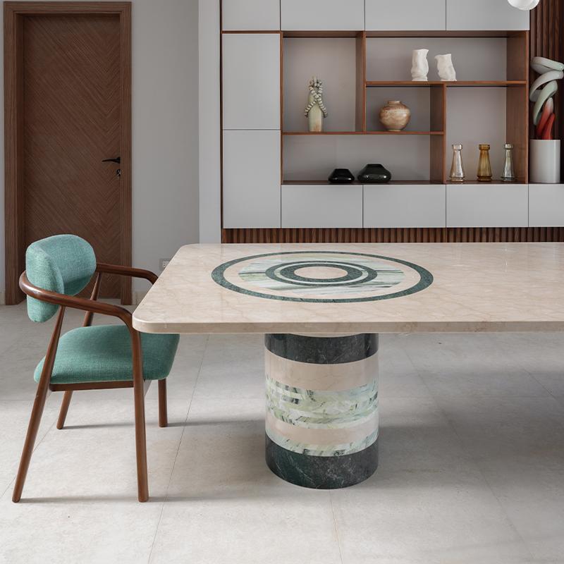 Iris dining table
