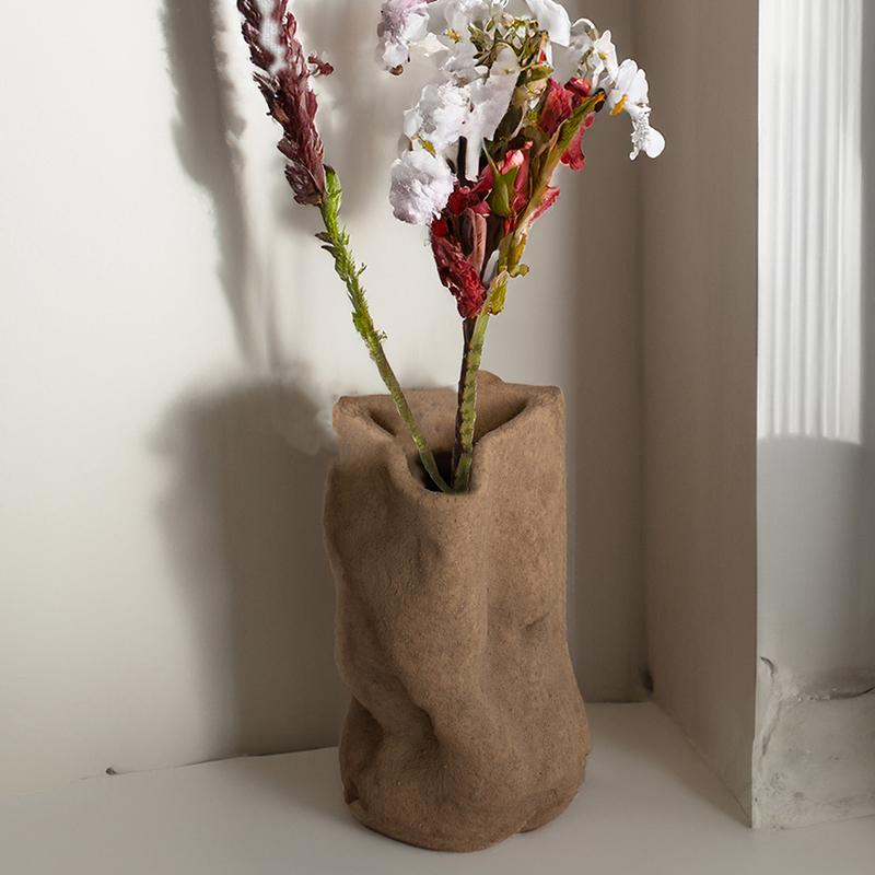 White Wave Vase (Long)