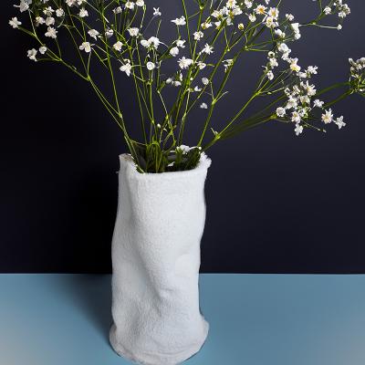 White Wave Vase (Long)