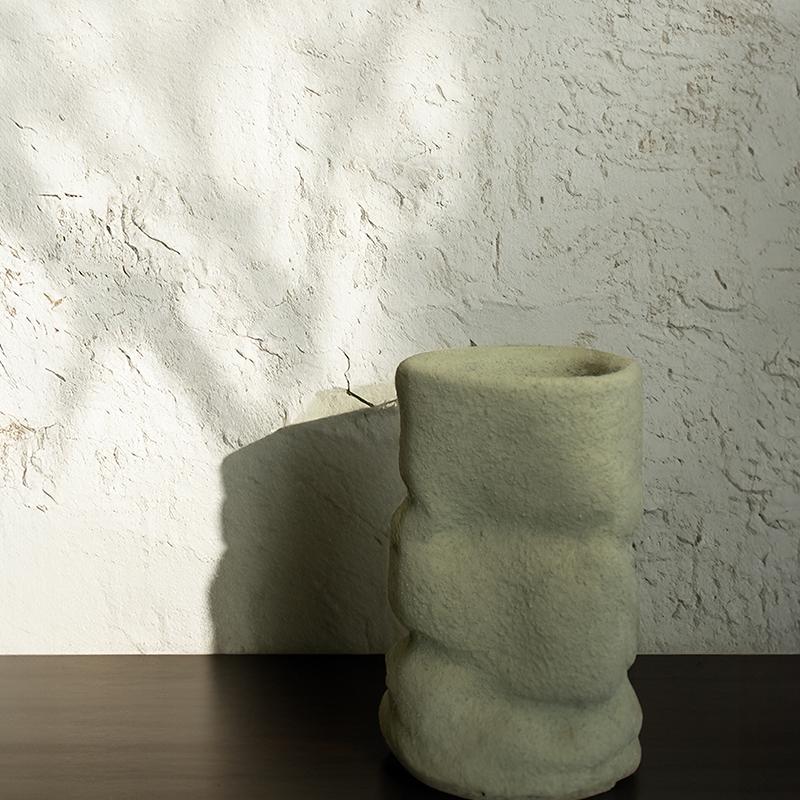 White Wave Vase (Long)